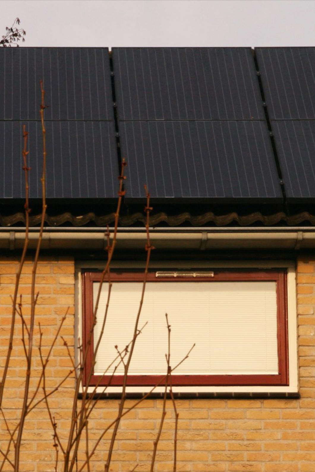 Zonnepanelen op huis