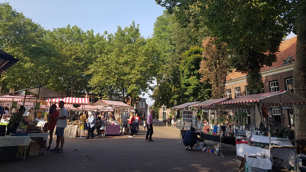 Streekmarkt oude dorp