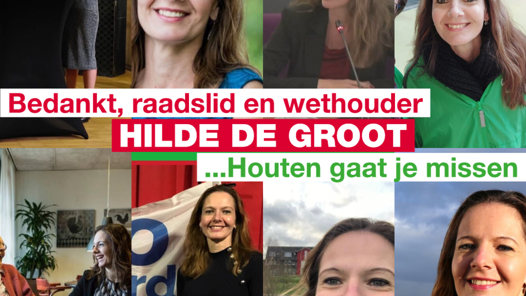 Bedankt hilde de groot