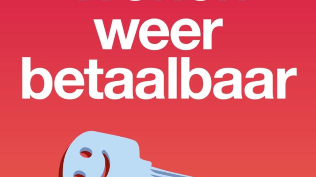 Wonen weer betaalbaar poster