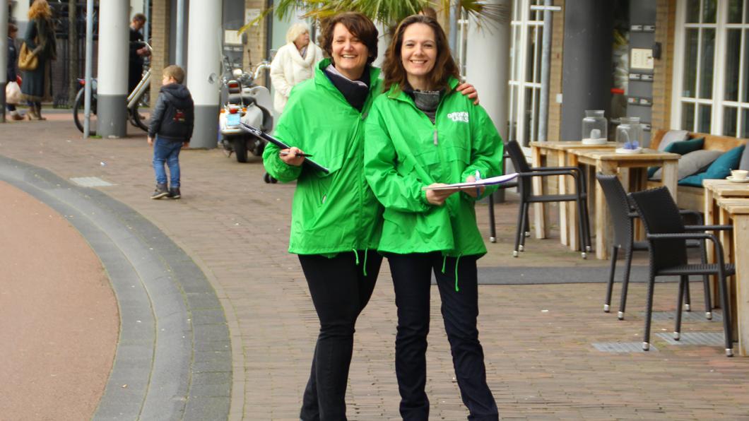 Het onderhandelteam van GroenLinks Houten