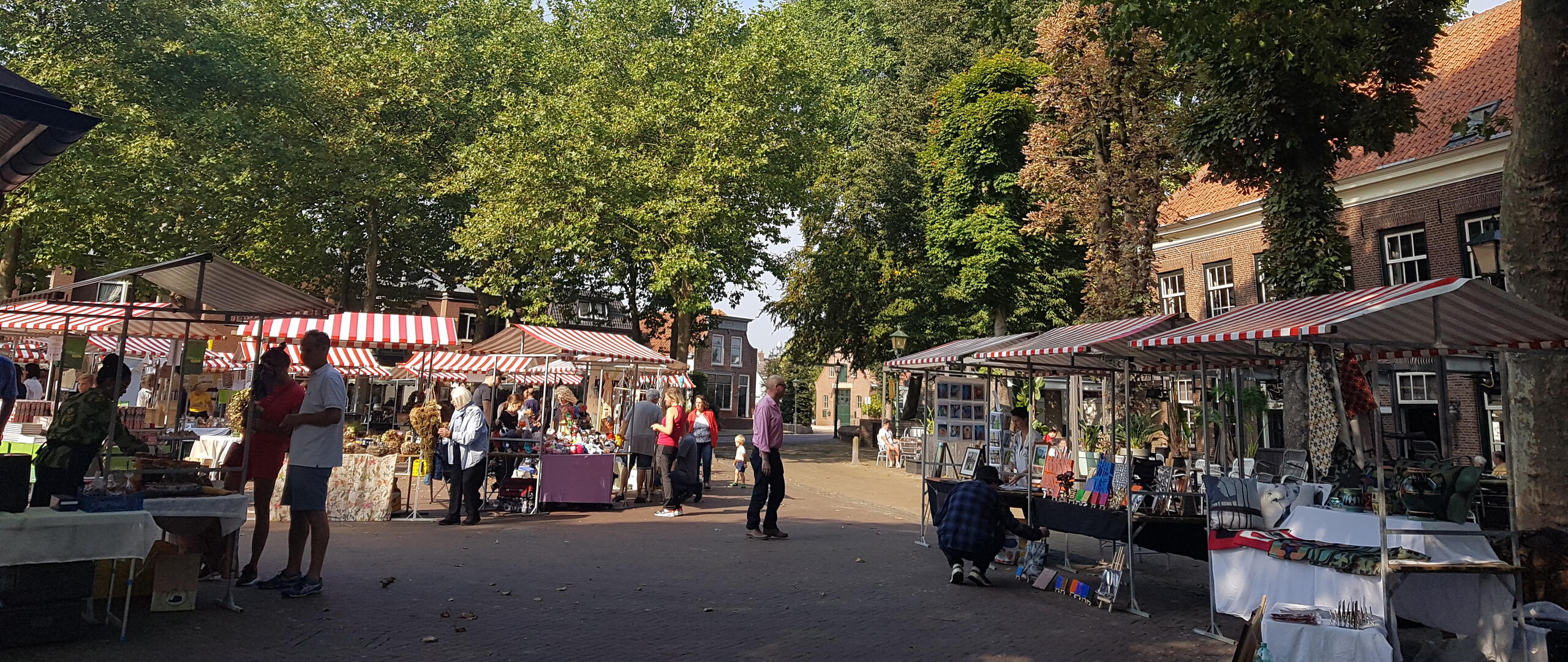 Streekmarkt oude dorp