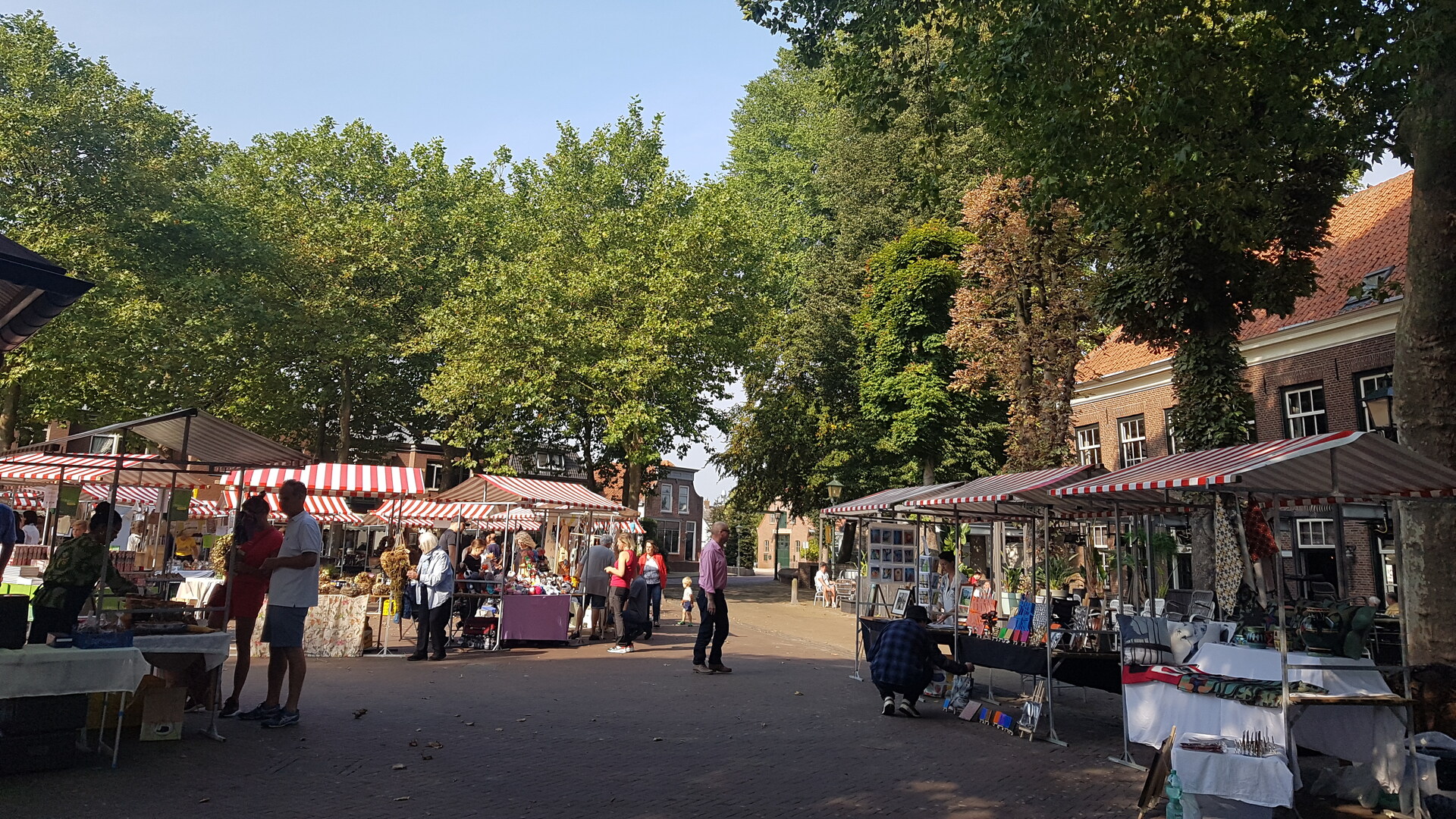 Streekmarkt oude dorp